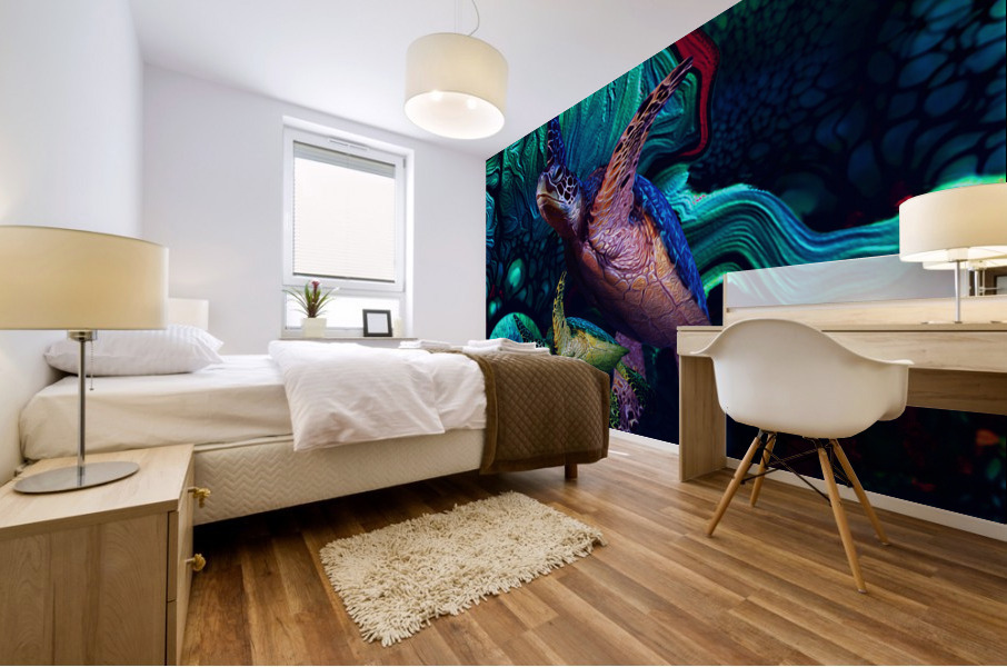 Turtles en Saison 4 Mural print