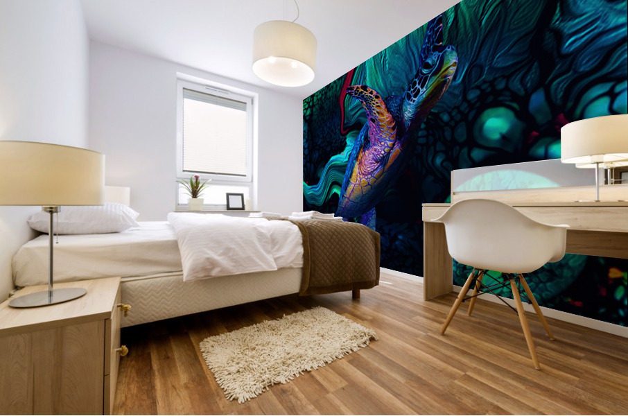 Turtles en Saison 1 Mural print