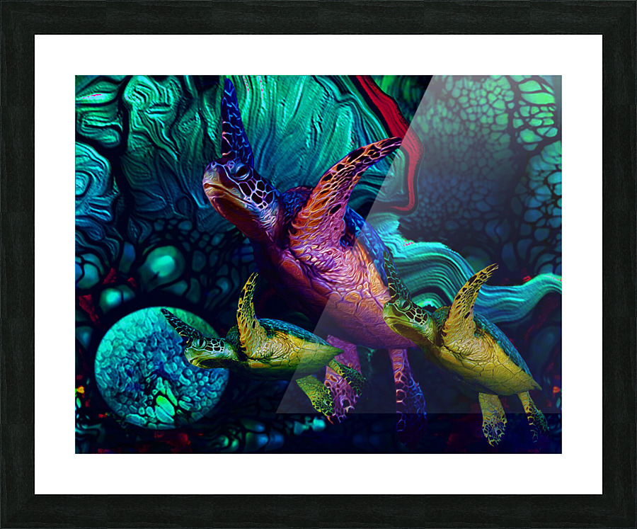 Turtles en Saison 6 Picture Frame print