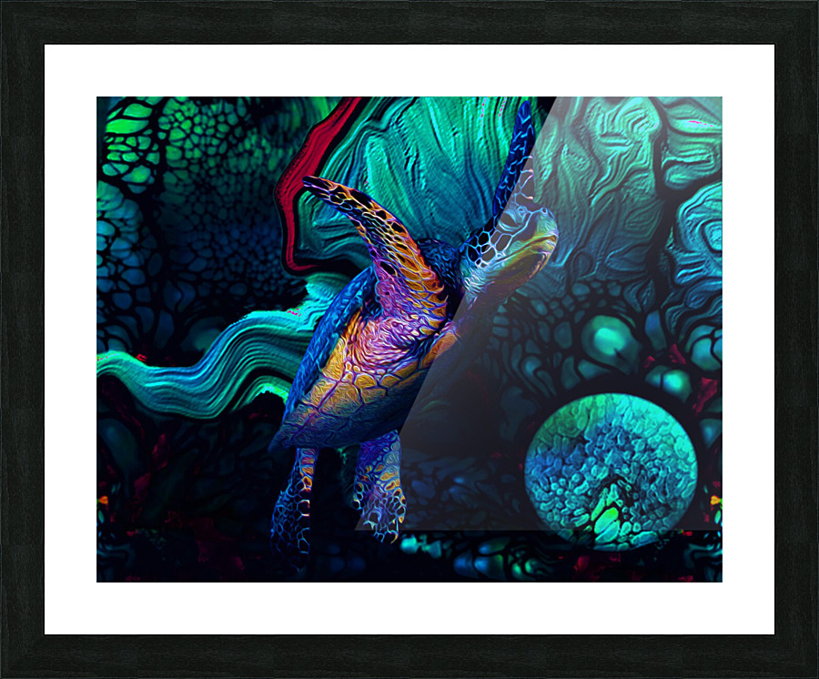Turtles en Saison 1 Picture Frame print