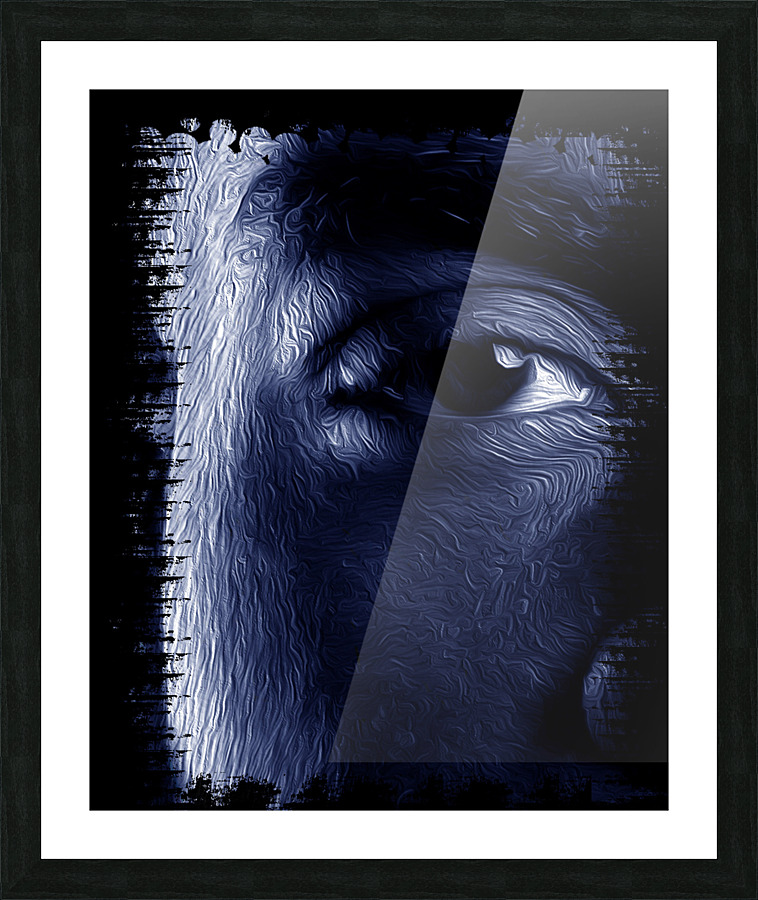 SHADES 5 Picture Frame print