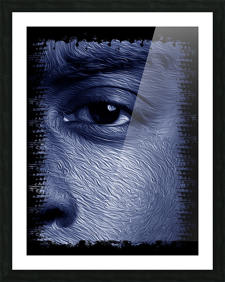 SHADES 6 Picture Frame print