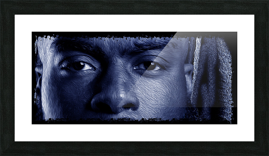 SHADES 8 Picture Frame print
