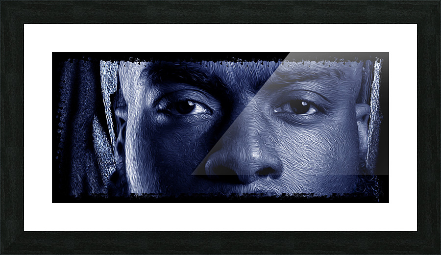 SHADES 7 Picture Frame print