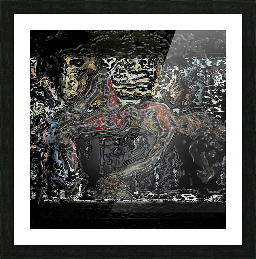 Euphoria 6 Picture Frame print