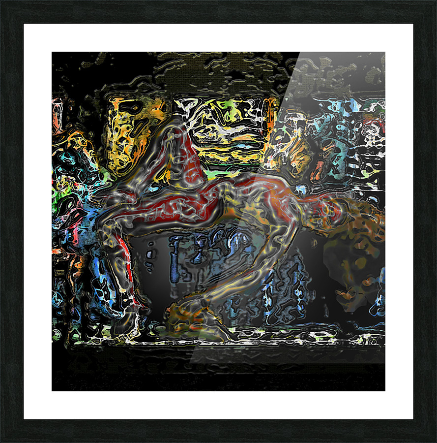 Euphoria 4 Picture Frame print
