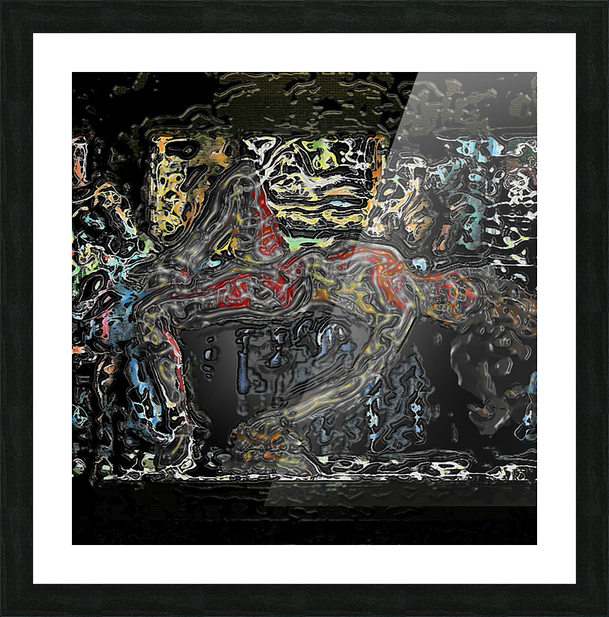 Euphoria 5 Picture Frame print