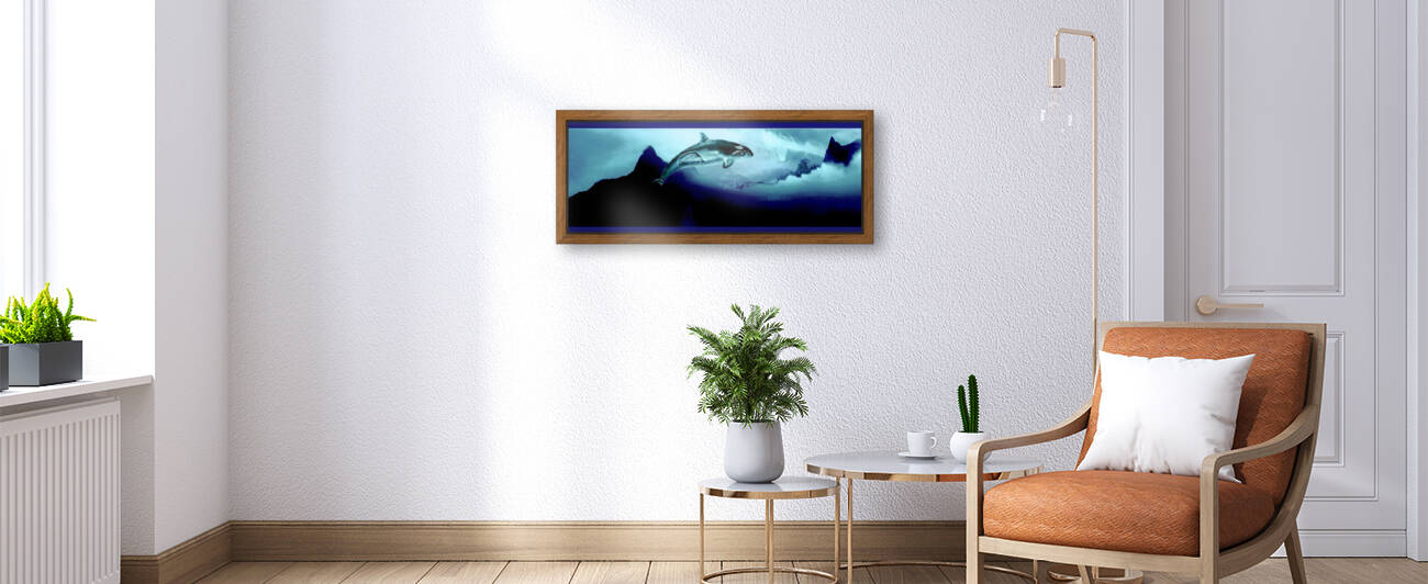 ORCAS LUNARES WIDE 1   by Aldane Wynter