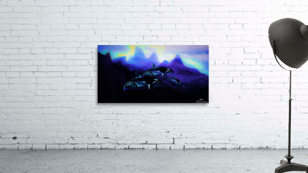 Purple Moon 9 Wall Preview