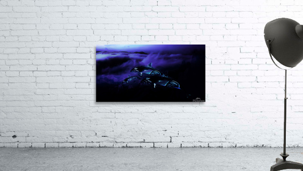 Purple Moon 2 Wall Preview
