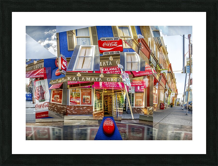 Kalamata Picture Frame print