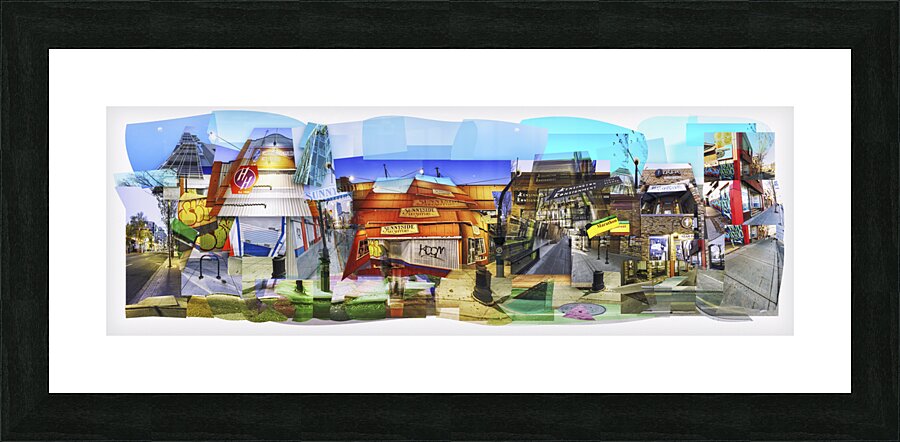 10 St. Pano  2 Picture Frame print
