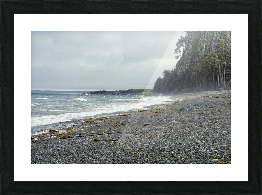 Agate Beach Picture Frame print
