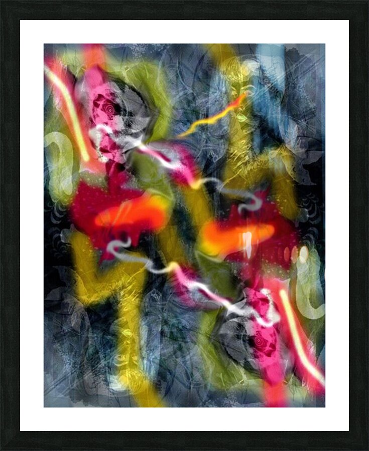 PITFALL Picture Frame print