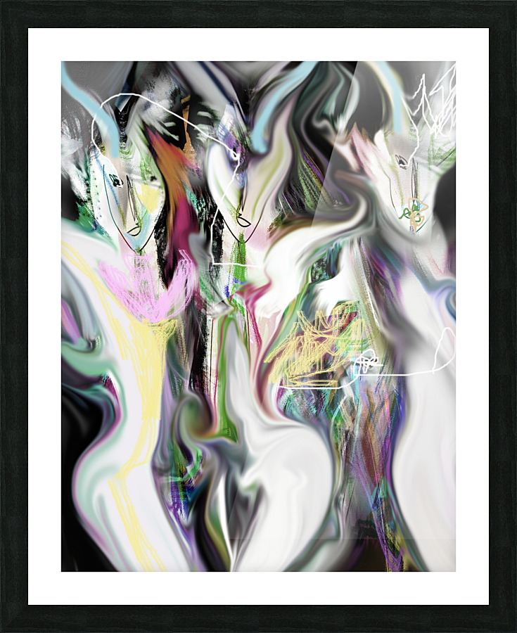 ME NAGE Picture Frame print