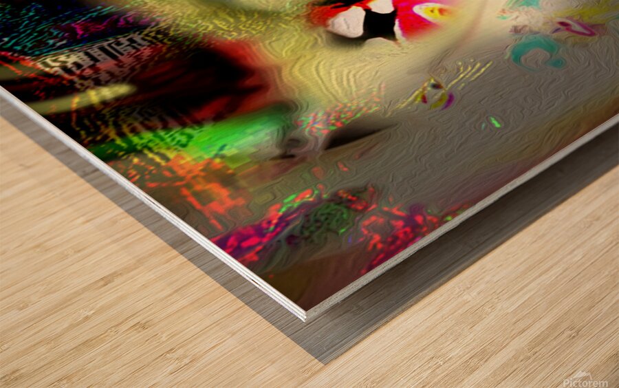 CUNTO final Wood print