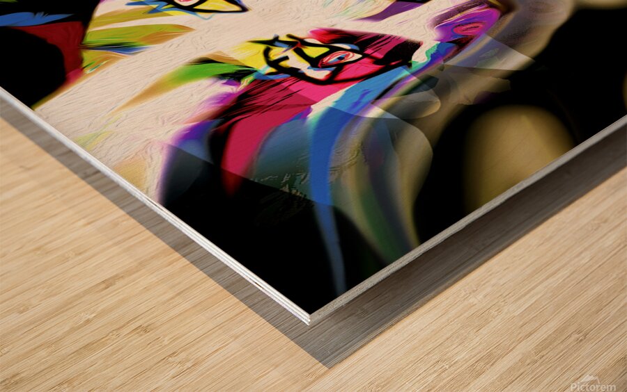 digi10cropped Wood print