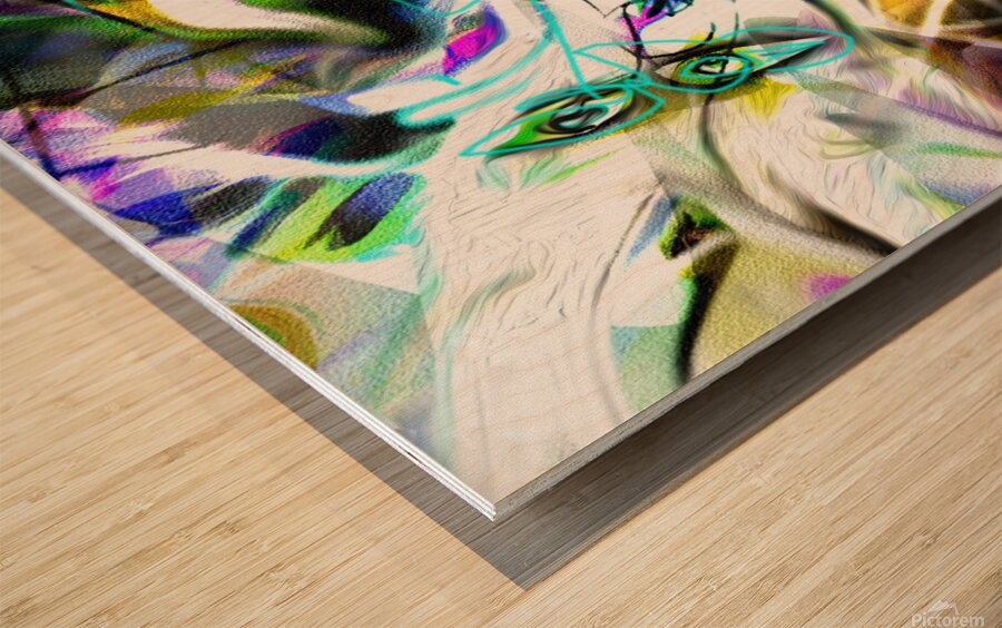 DI A TONATO8 Wood print