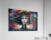  Art Imagination Coloring Acrylic Print
