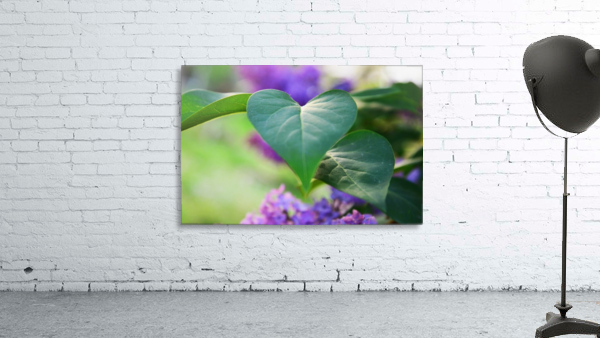 Lilac hearts Wall Preview
