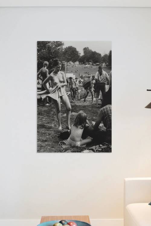 1969 Woodstock Festival 3 Days of Peace & Music Photo Print by Back Stage Archives
