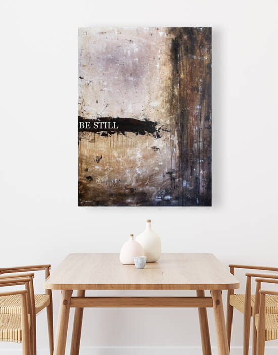 BE STILL by Anita Romo Ivaschenko