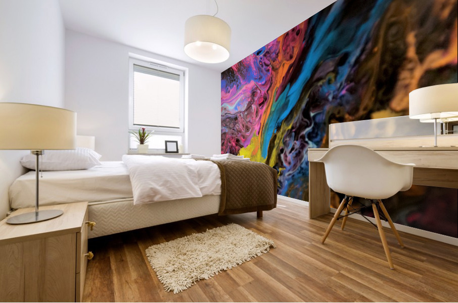 Burst Mural print