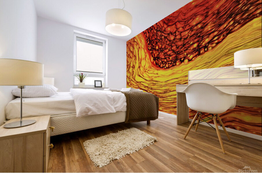 Lava Mural print