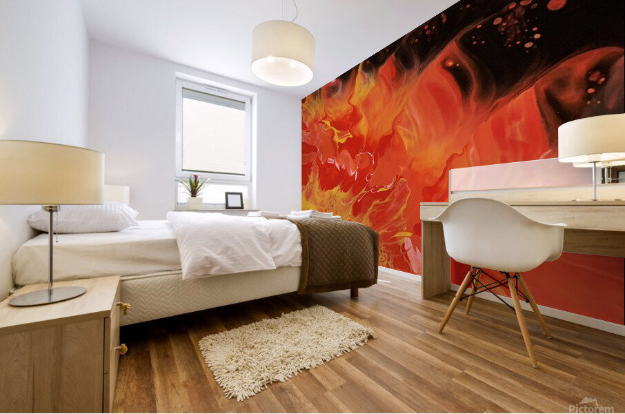Sun 3 Mural print