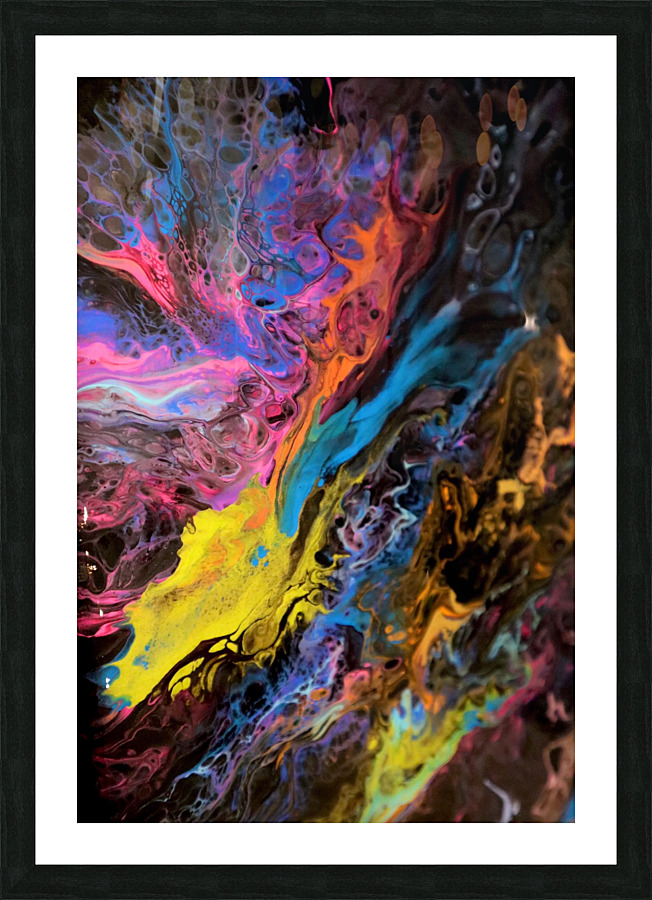 Burst Picture Frame print