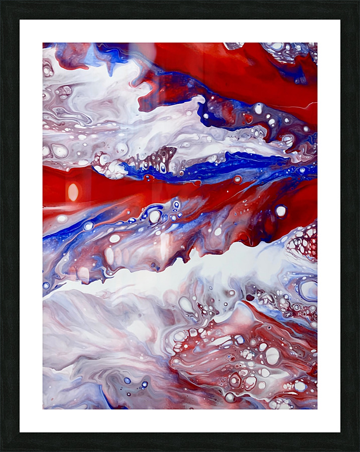States 2 Picture Frame print
