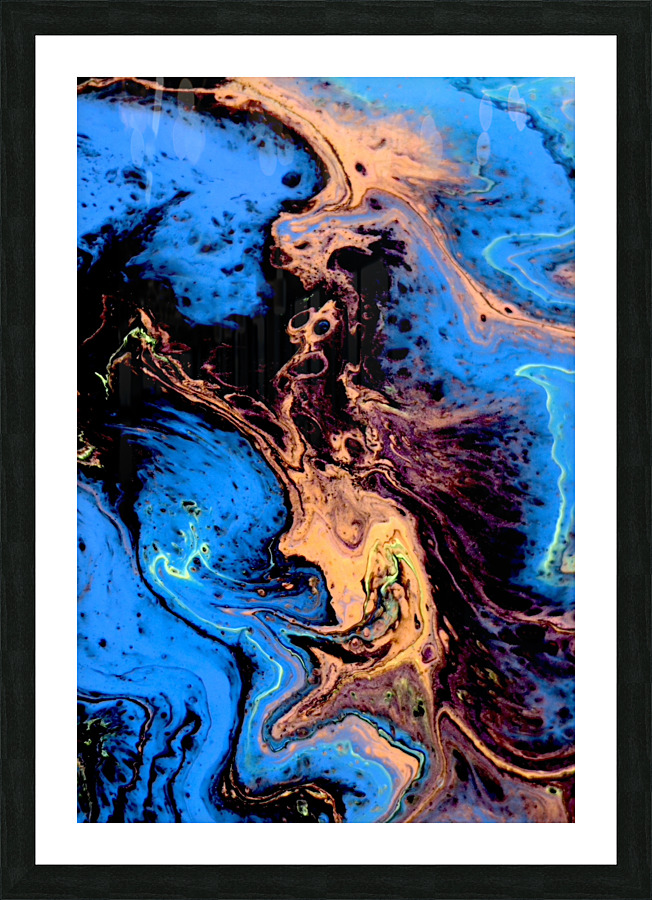 Dark Matter Picture Frame print