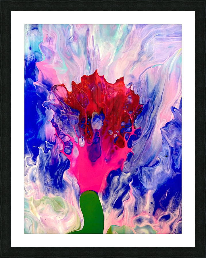 Floral Picture Frame print