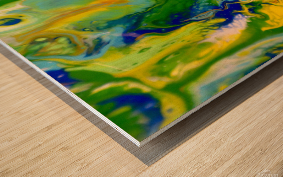 Tropics 0 Wood print
