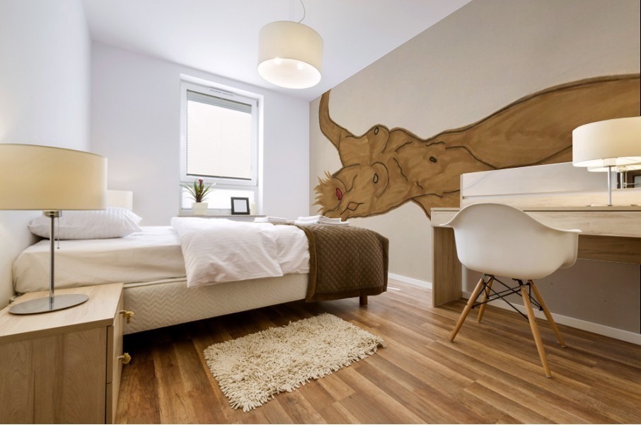 Drift me Away Mural print