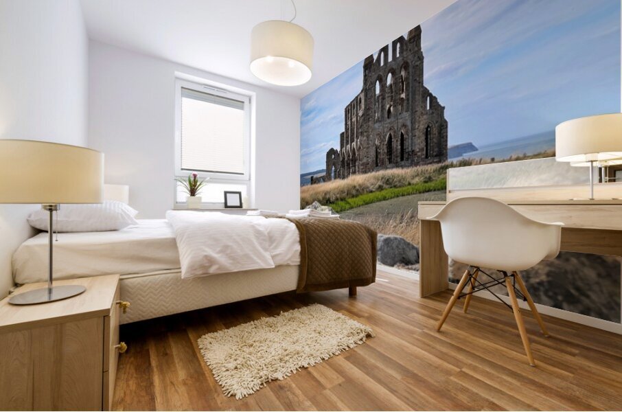 Whitby Abbey Mural print