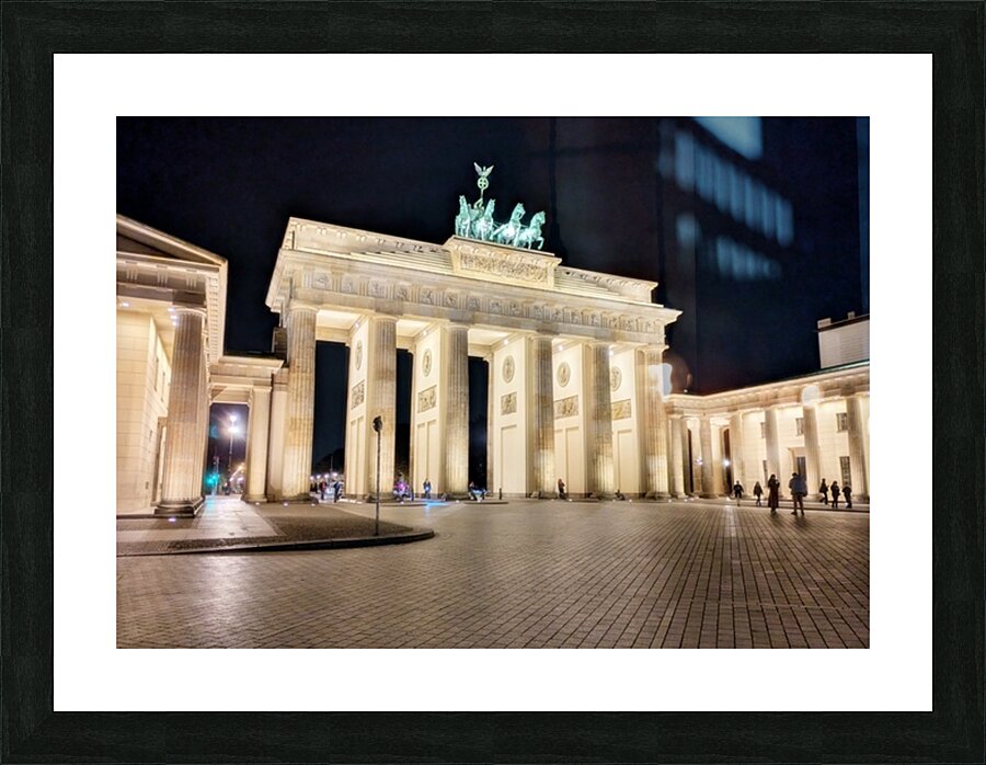 Brandenburg Gate Picture Frame print