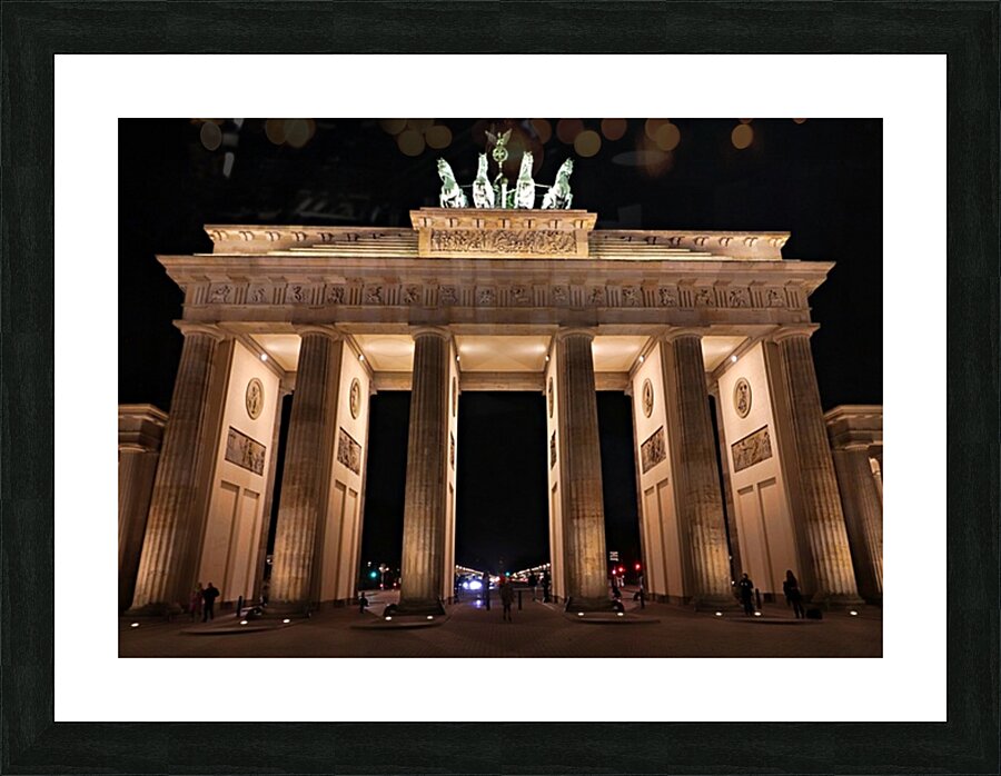 Brandenburg Gate Picture Frame print
