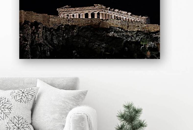 Moonlit Acropolis Reproduction