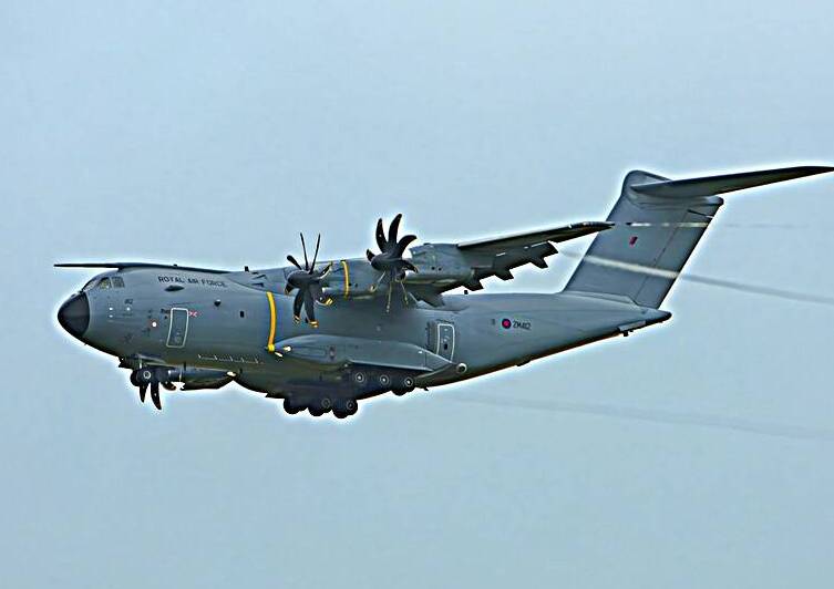 RNAS Airbus Atlas in flight by Antony Robinson