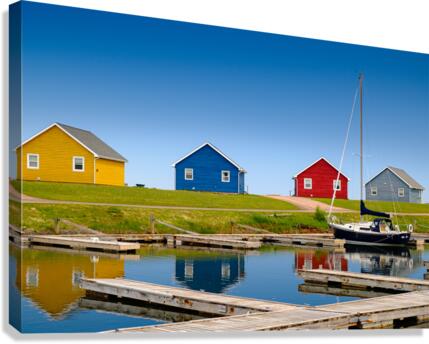 Couleurs primaires Canvas Print