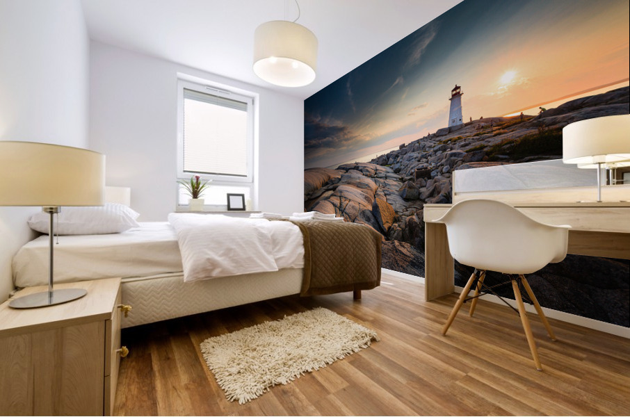 Peggys Cove Mural print