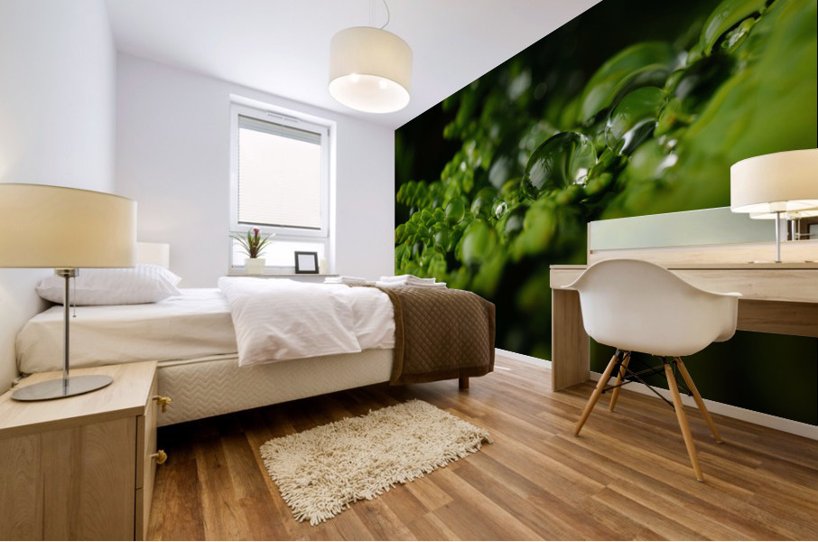 Perles Mural print
