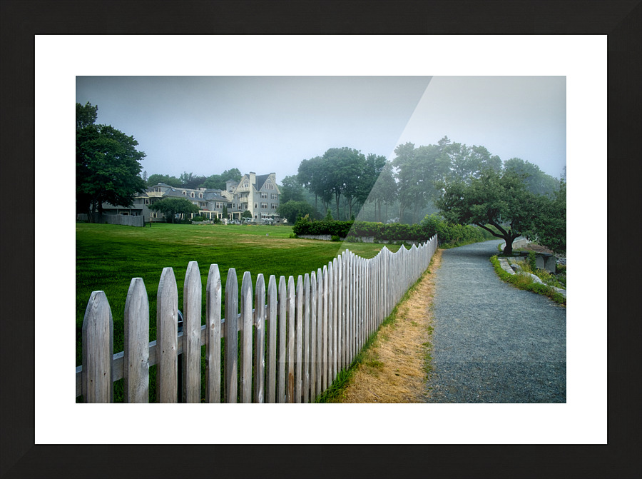 Bar Harbor Picture Frame print