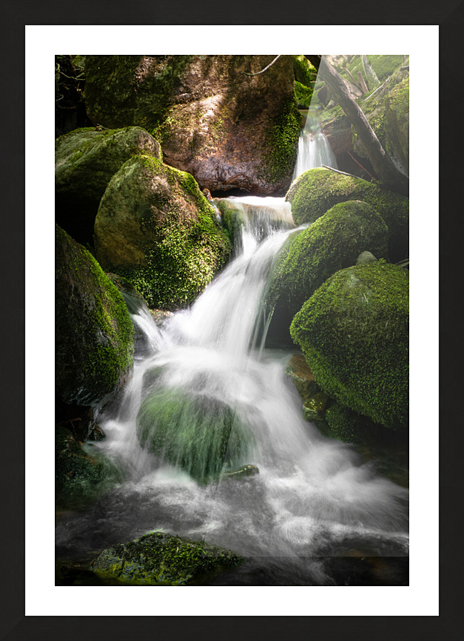 Cascades Picture Frame print