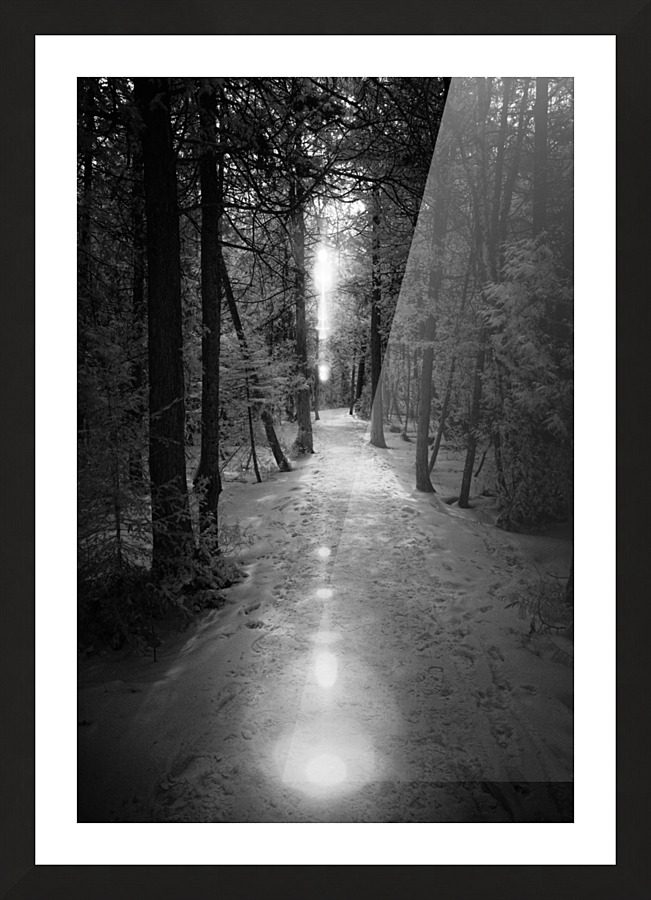Cercles de confusion Picture Frame print
