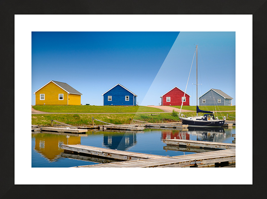 Couleurs primaires Picture Frame print
