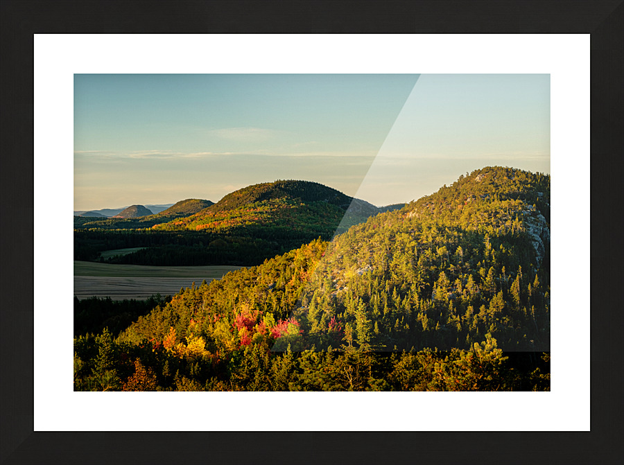 Doux pays Picture Frame print