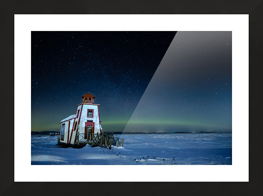 Sous les etoiles Picture Frame print