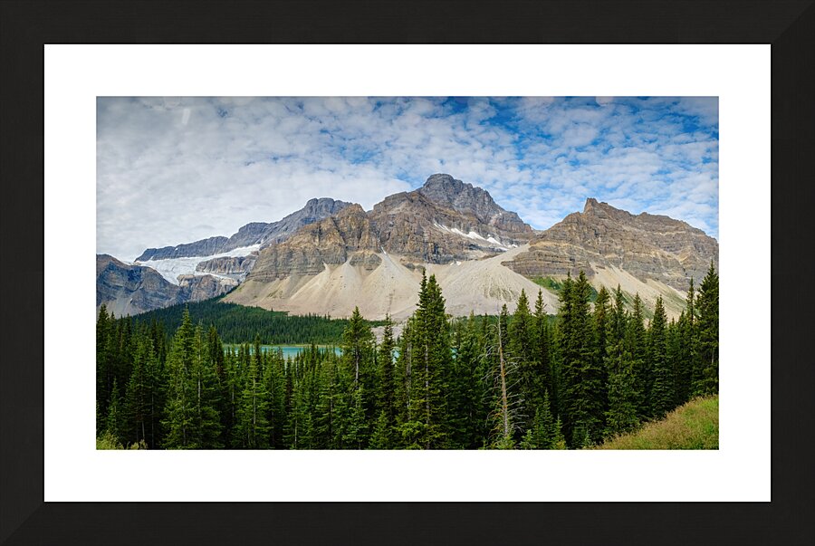 Lac Bow Alberta Picture Frame print